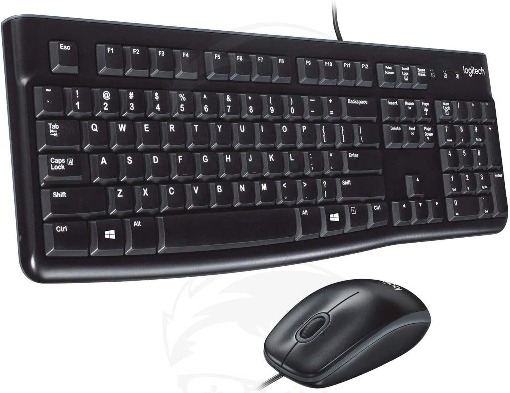 Logitech MK120 Keyboard and Mouse Combo Wired Logitech MK120 Keyboard and Mouse Combo Wired